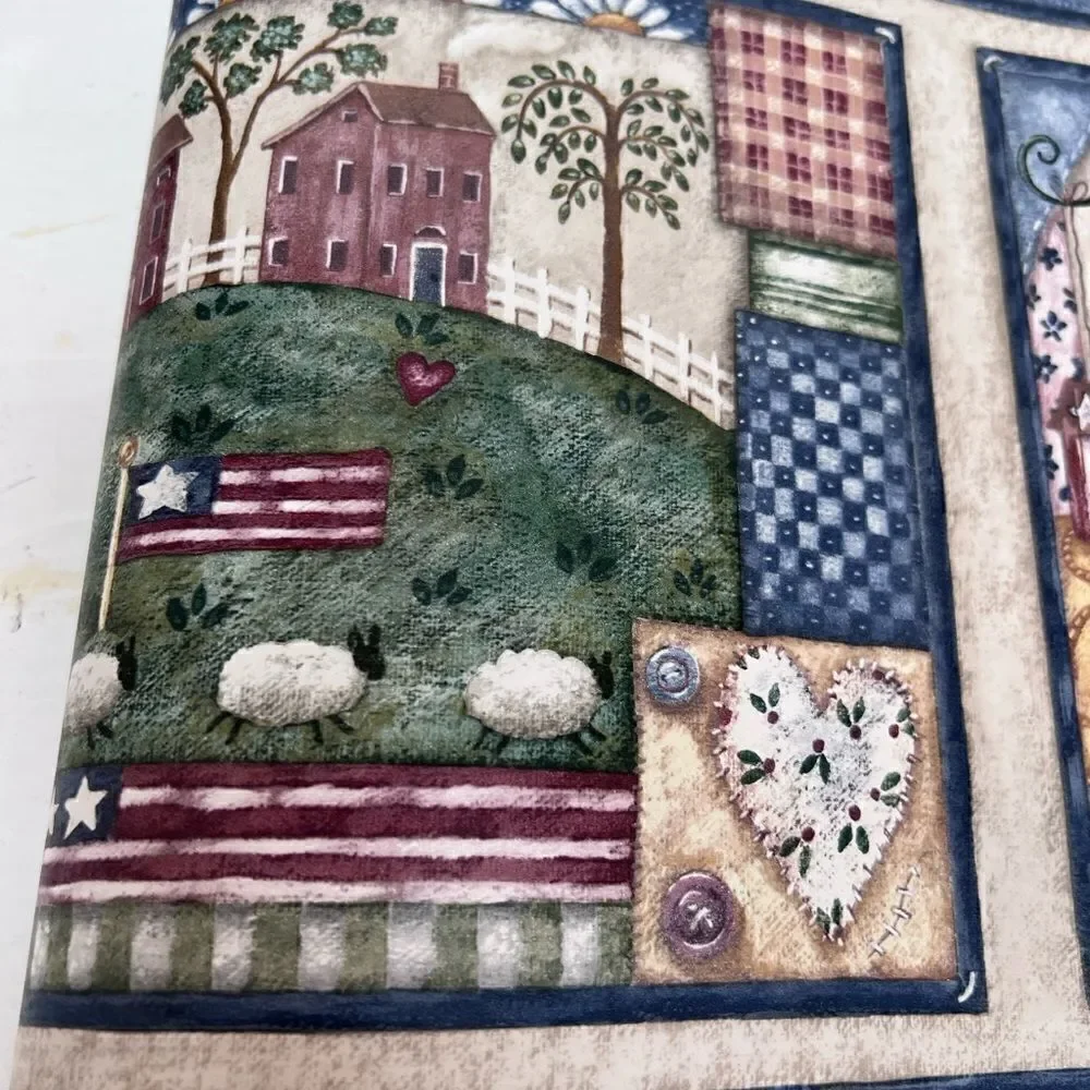 4 Village Borders Americana Country